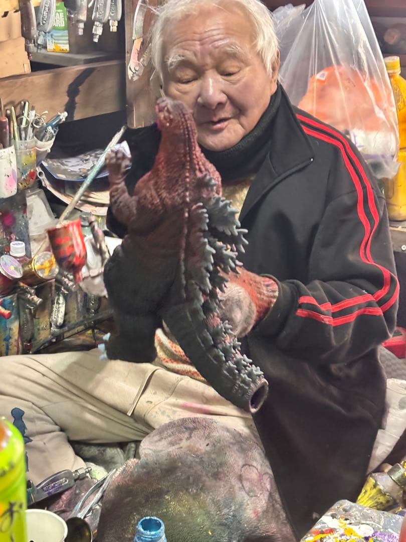 後藤彩色所 カスタム 東宝30ｃｍシリーズ 1995 ラストシーン ゴジラ 青