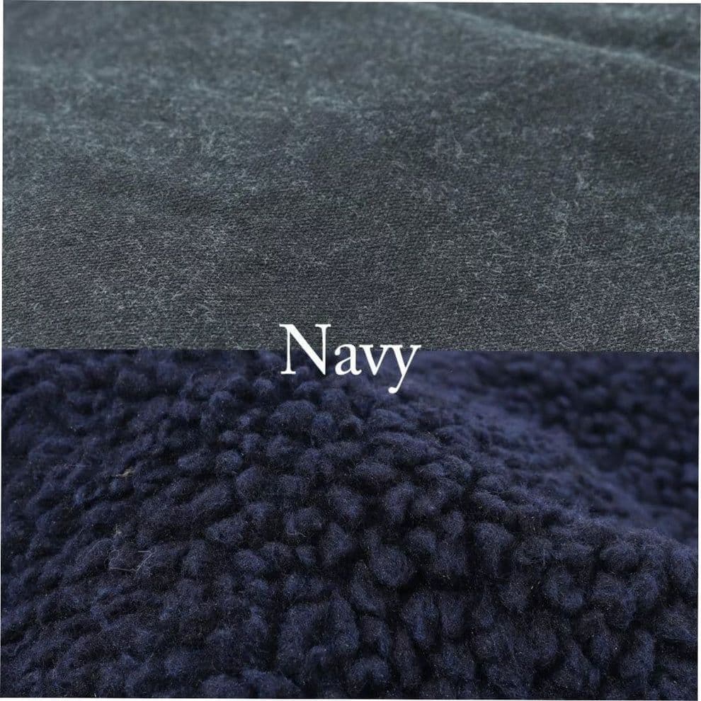 【新品・未使用】ON SLIVA KNIT BLANKET ネイビー