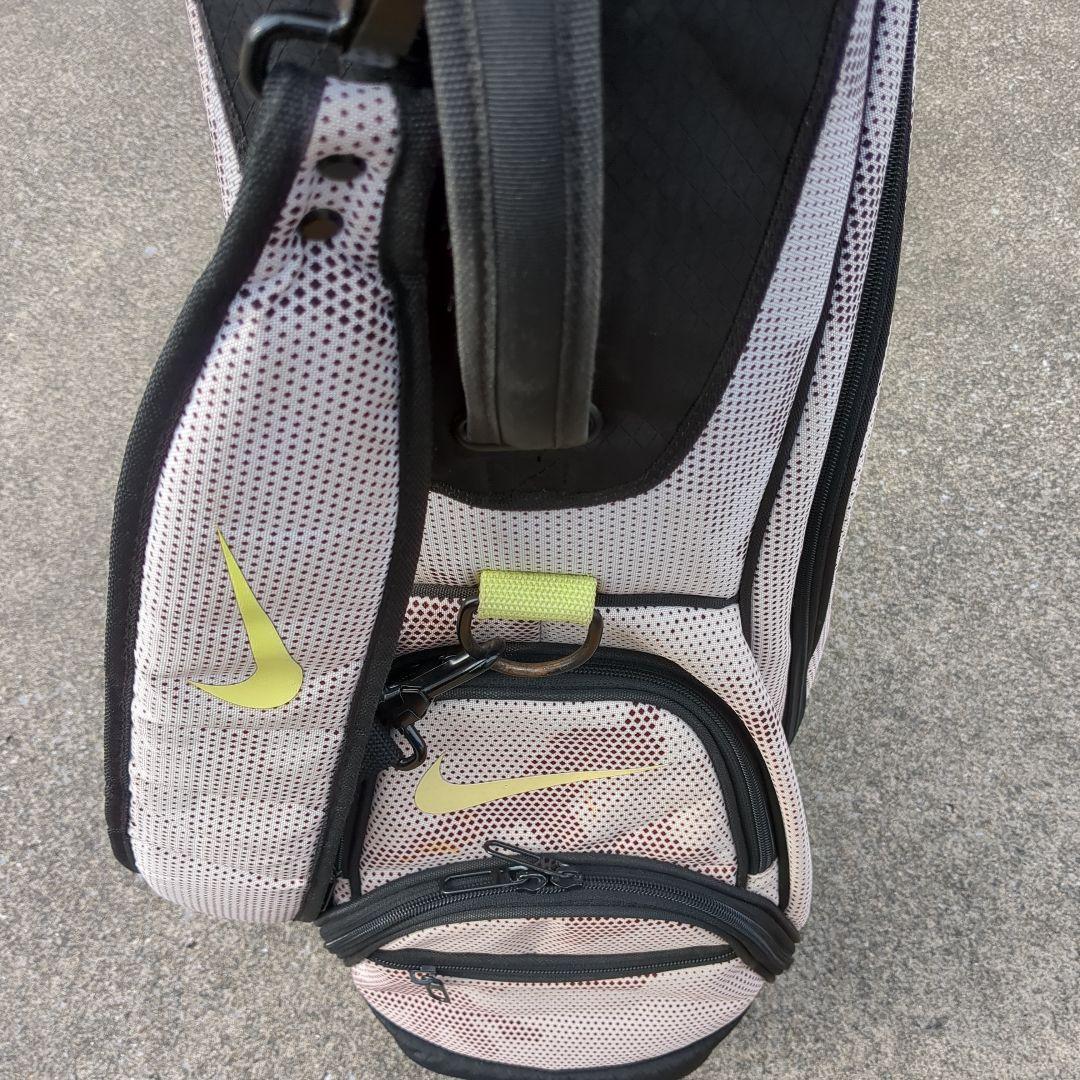 良品軽量Nike ゴルフバッグ ホワイト/ブラック/イエロー