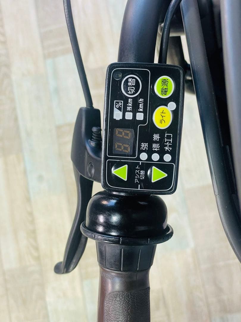 ★3061ブリヂストン8.7アンペア 20インチ子供乗せ電動アシスト自転車