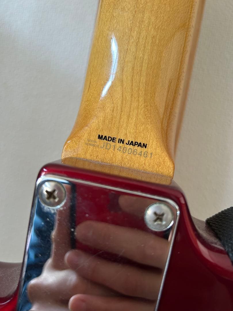 《即購入可》Fender Japan ストラトキャスター レッドJDシリアル