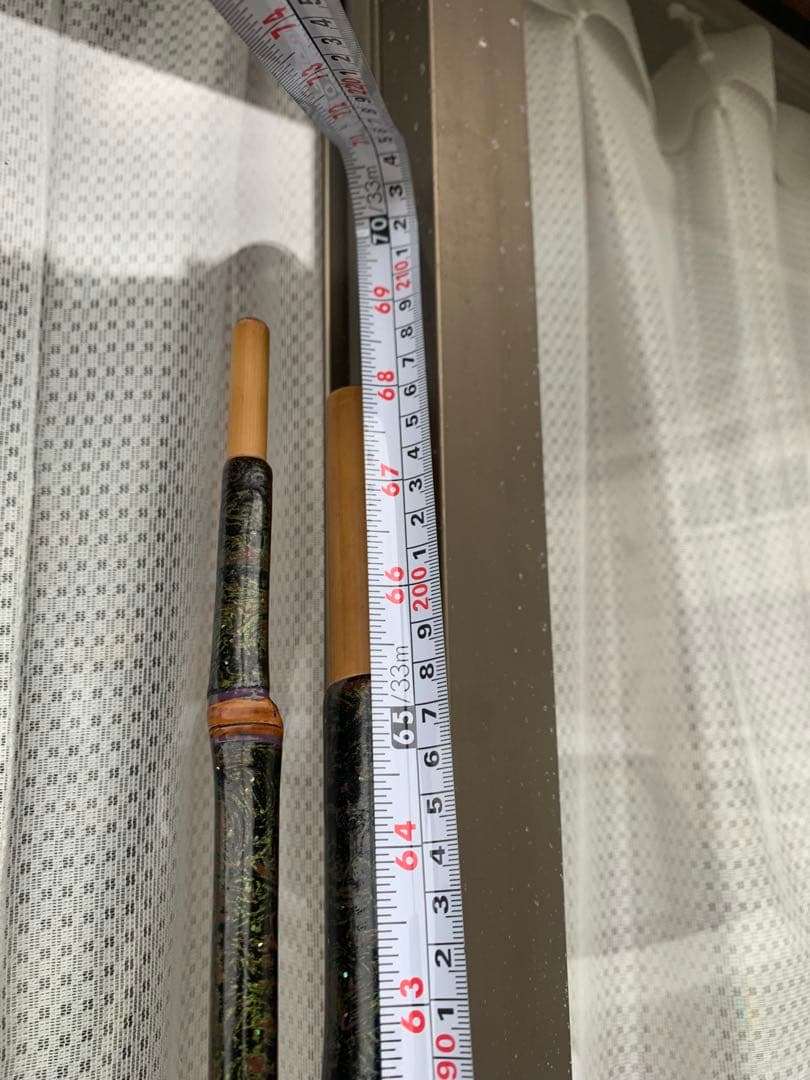 竹製 鮎竿 約550cm