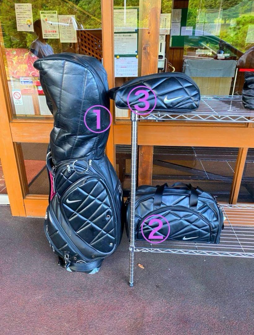希少　NIKE ゴルフバッグ　3点セット