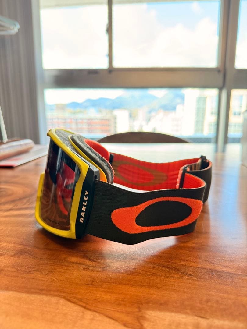 OAKLEY LINE MINER  ゴーグル イエロー/オレンジ