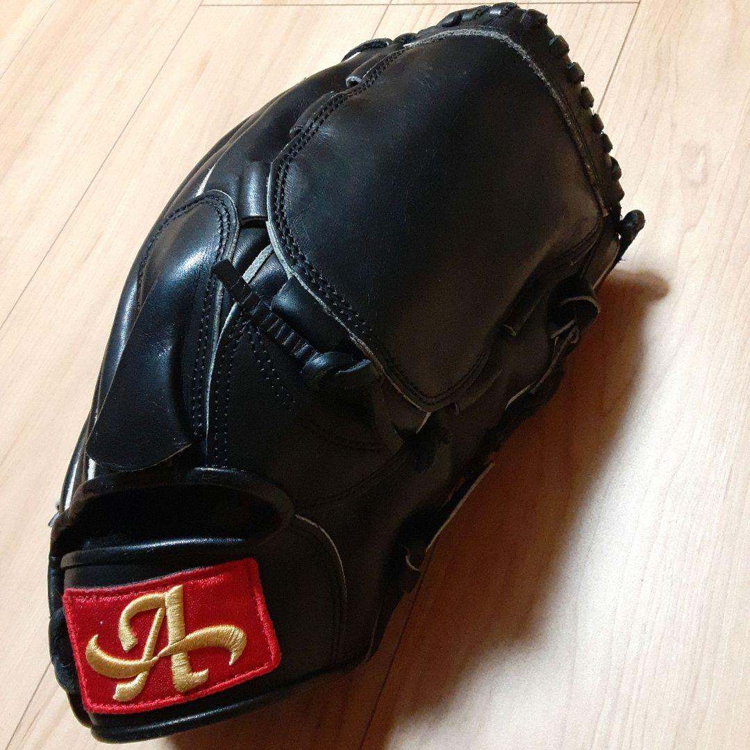 最終売り切り即戦力Atoms硬式投手用グローブ 黒