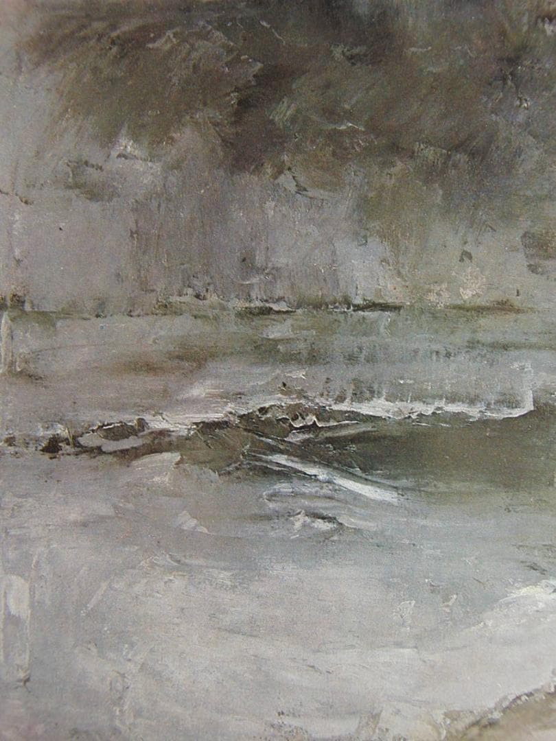 ベルナール・ビュッフェ、【La mer】、希少な額装用画集より、厳選、新品額装