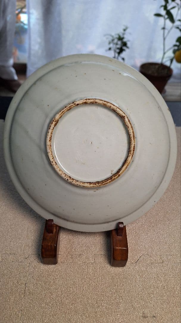 初期伊万里皿　山水図