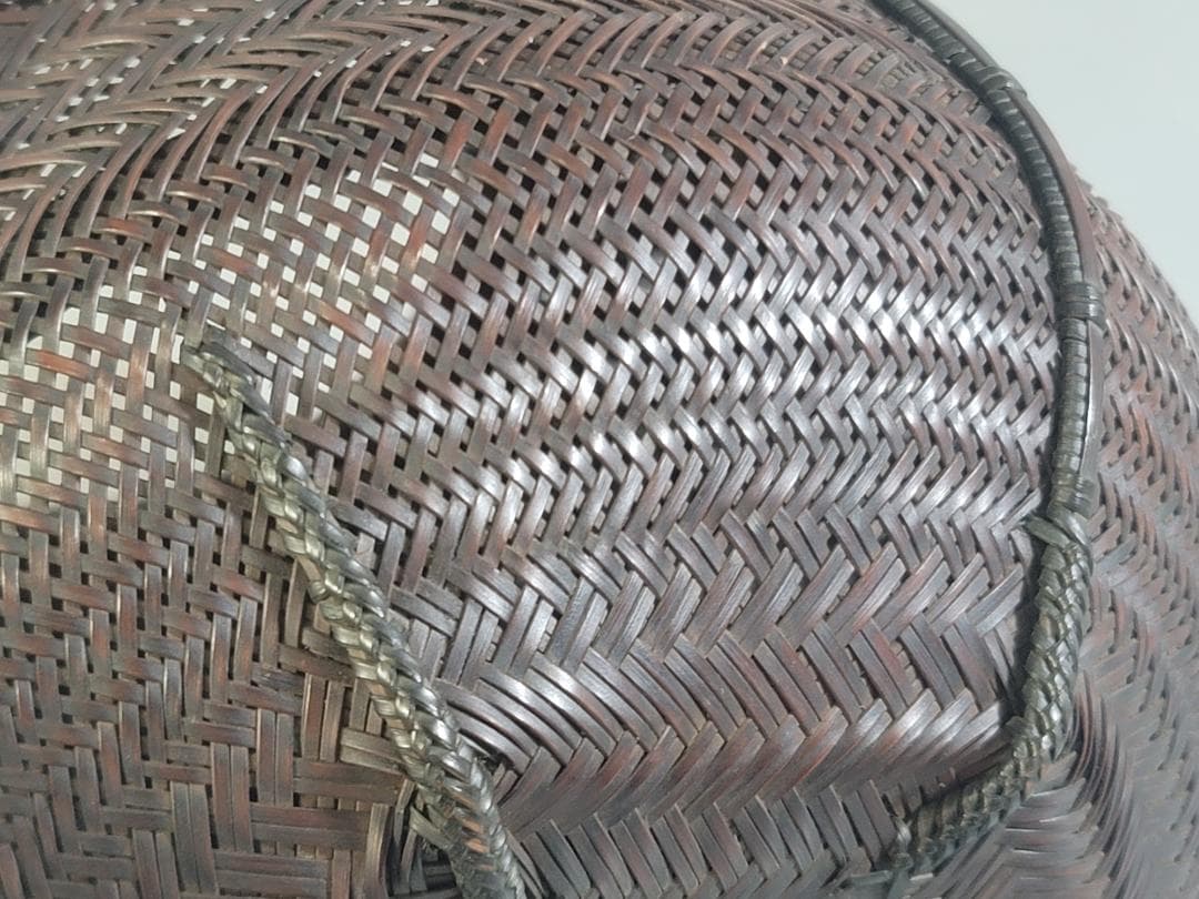 竹網 花籠 在銘 DT689