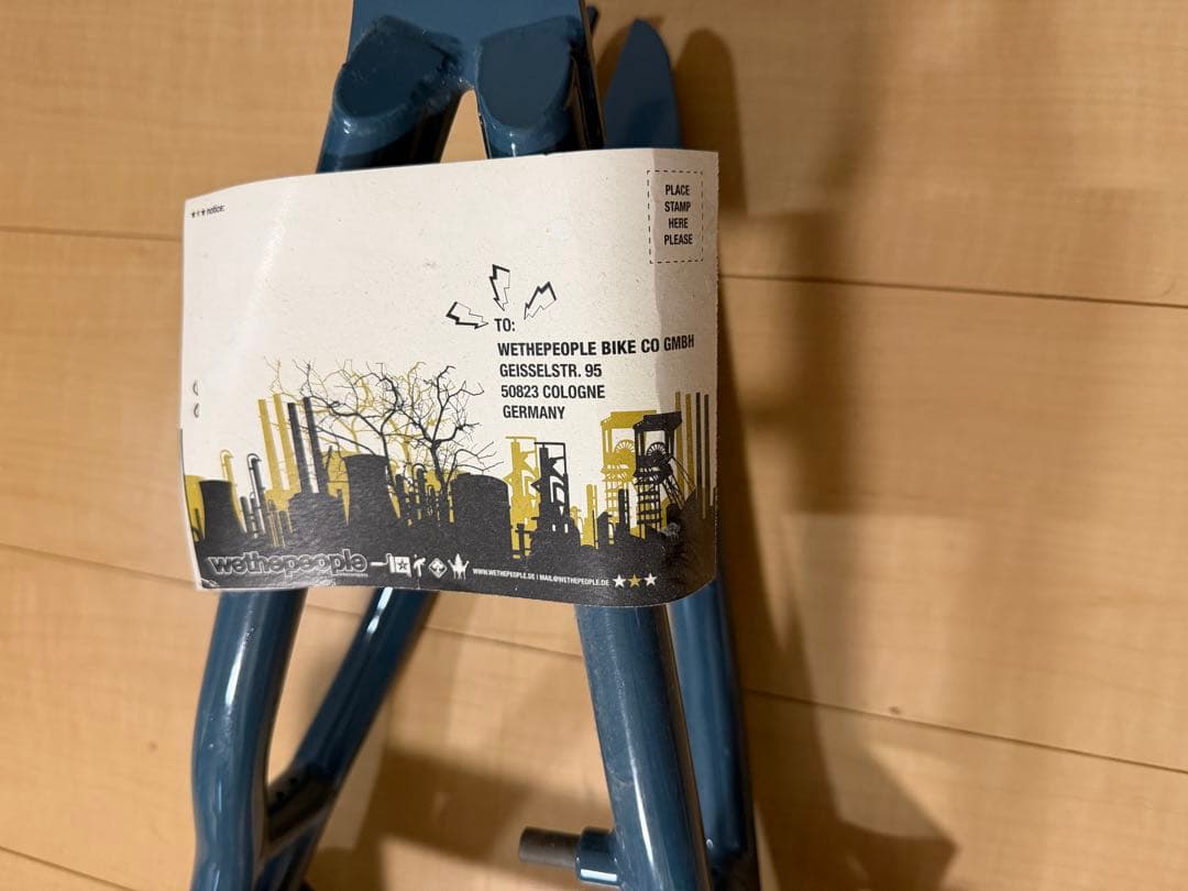 WeThePeople Mosaic BMXフレーム TT 20.4