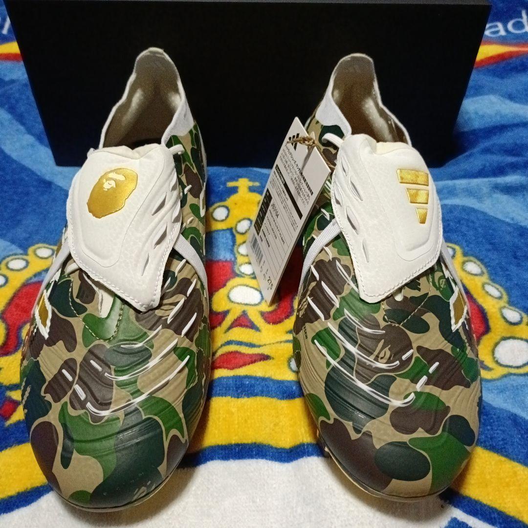 アデダス　プレデターエリートFT FG BAPE 新品未使用　27.5値下げ不可
