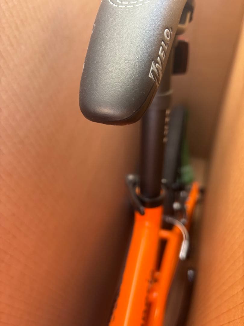 新品未使用　esr Magnesia 折りたたみ自転車 オレンジ