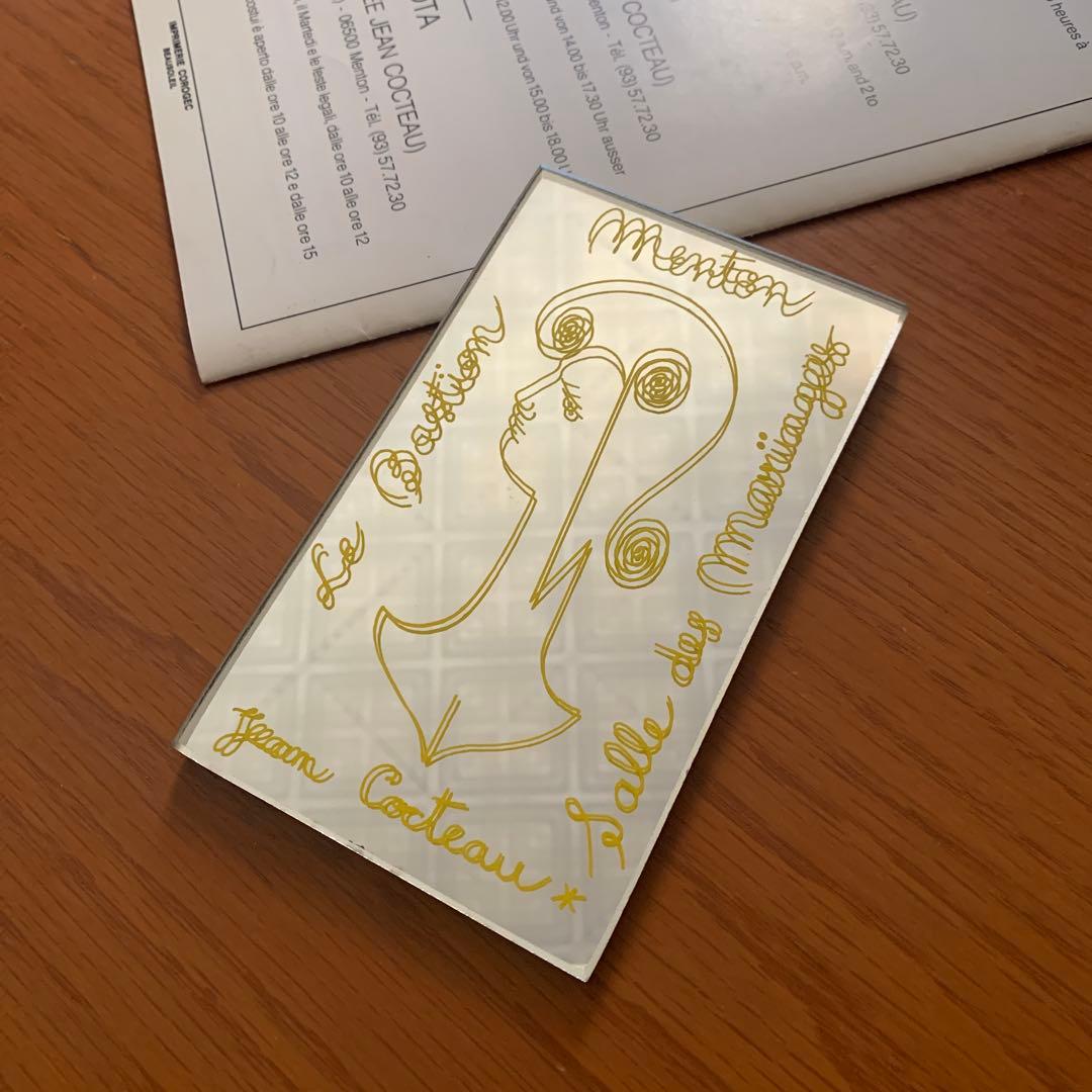 ジャン・コクトー マントン 婚礼の間 パンフレット&ミラー