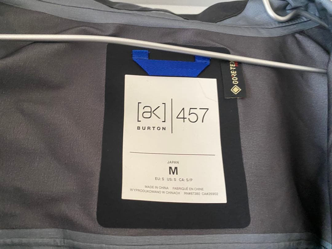 新品　廃盤　超レア　AK 457 バートン ガイドジャケット　M
