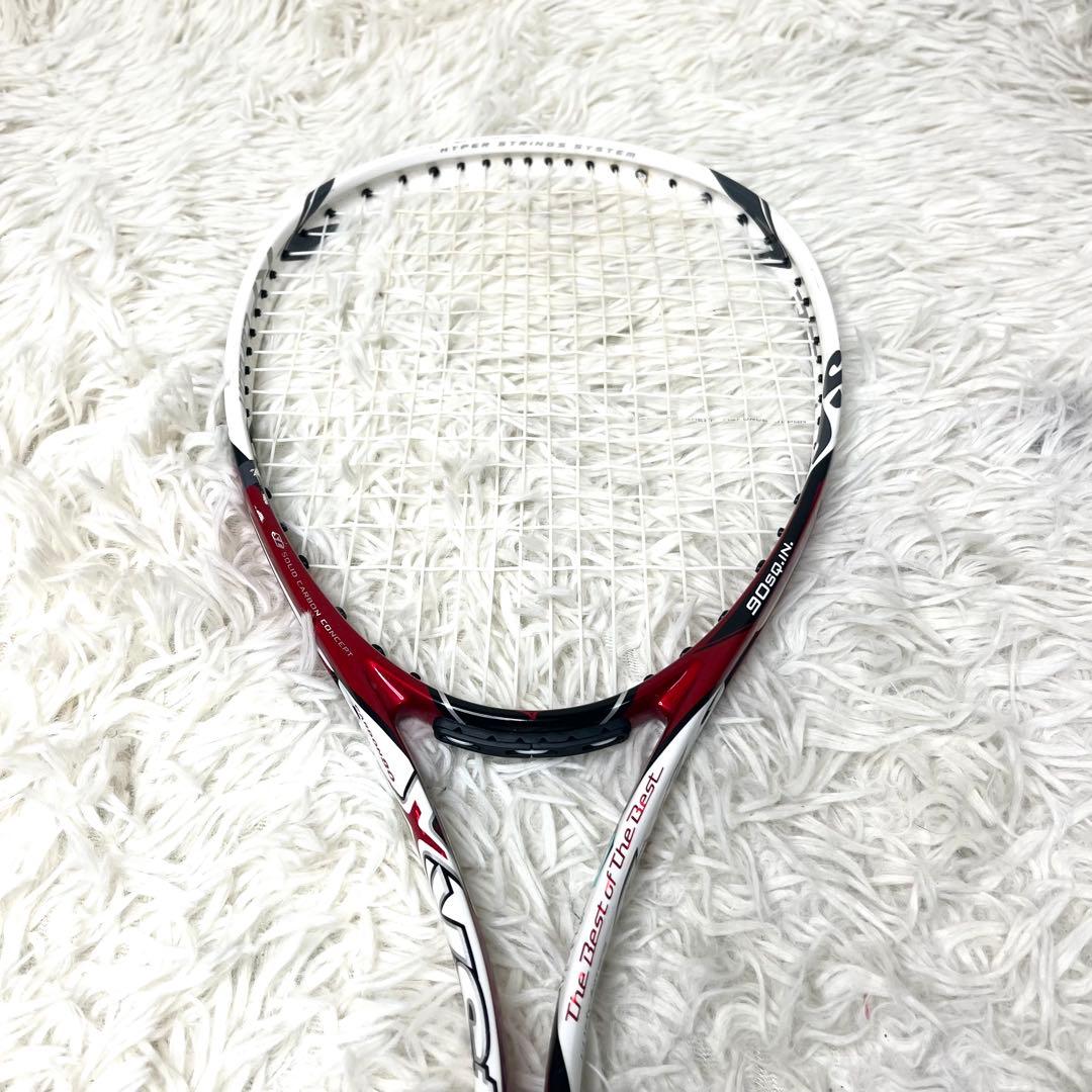 【美品】ミズノ XYST T1 0U 最終型 ソフトテニス ラケット レッド