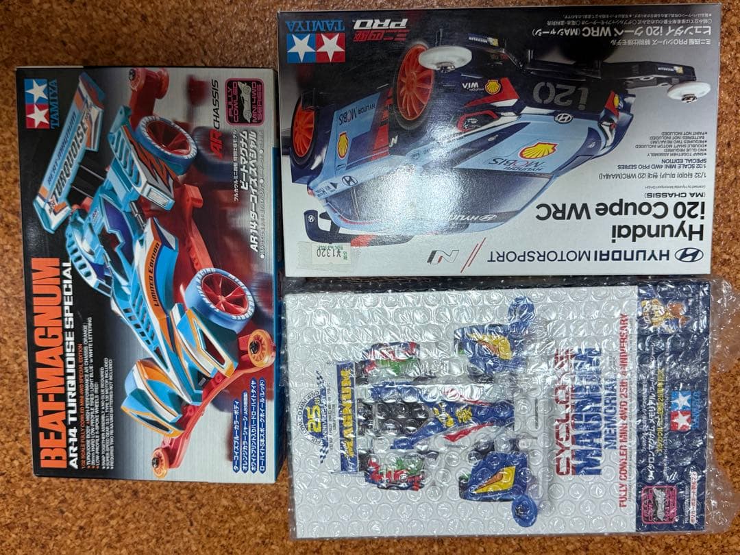 タミヤ　ミニ四駆 引退まとめ売り　43台＋パーツ多数