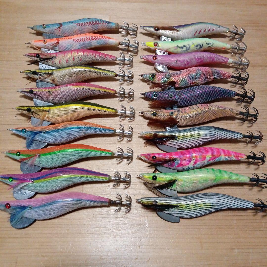 残り1組早い者勝ち　ハヤブサ　ヤマシタ　春イカ　エギ　3.5号　20本