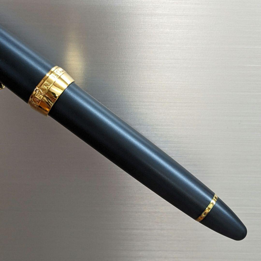 稀少マット梨地 SAILOR プロフィット21万年筆 黒/ゴールド 21K