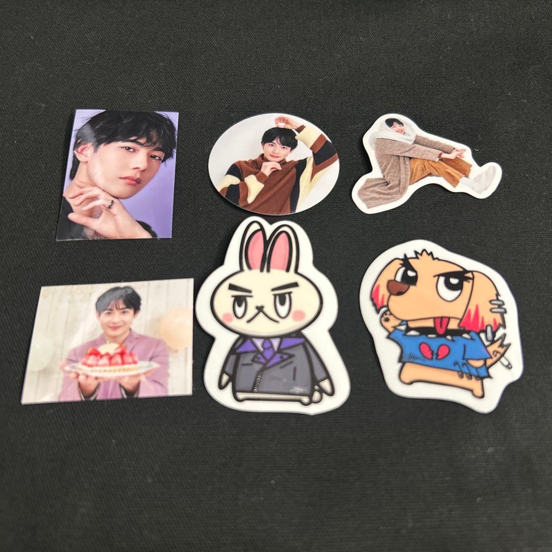 藤林泰也　ステッカー　ガチャ　コンプ