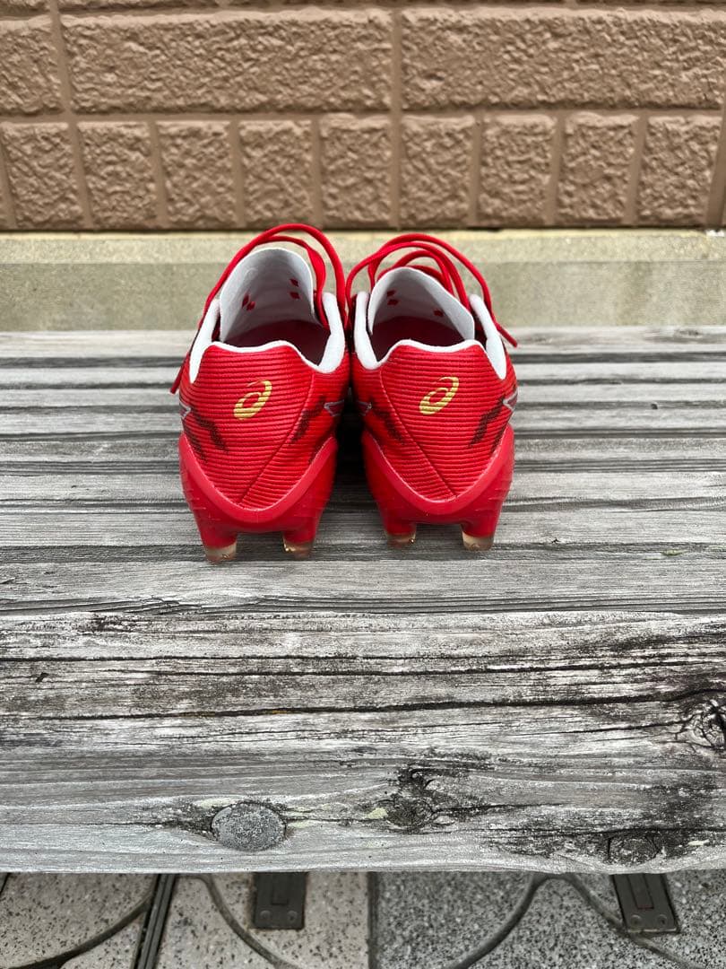 ASICS DS LIGHT アクロス　サッカーシューズ スパイク レッド