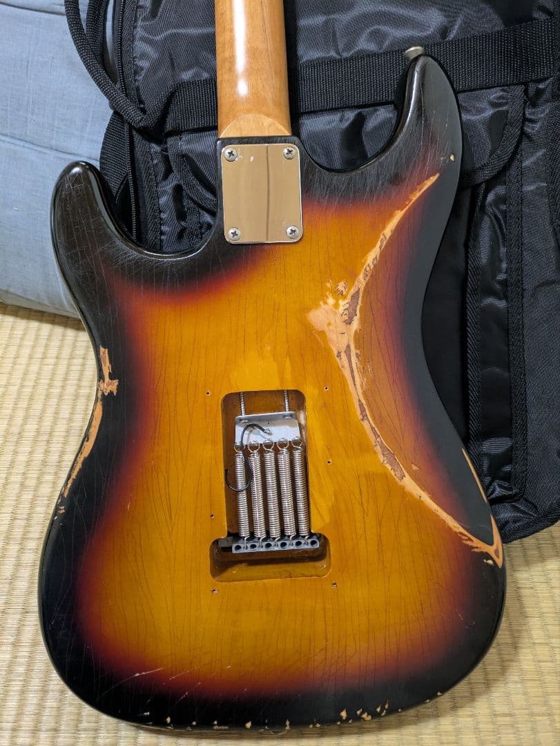 ギター pirates relic by georarms stratocaster