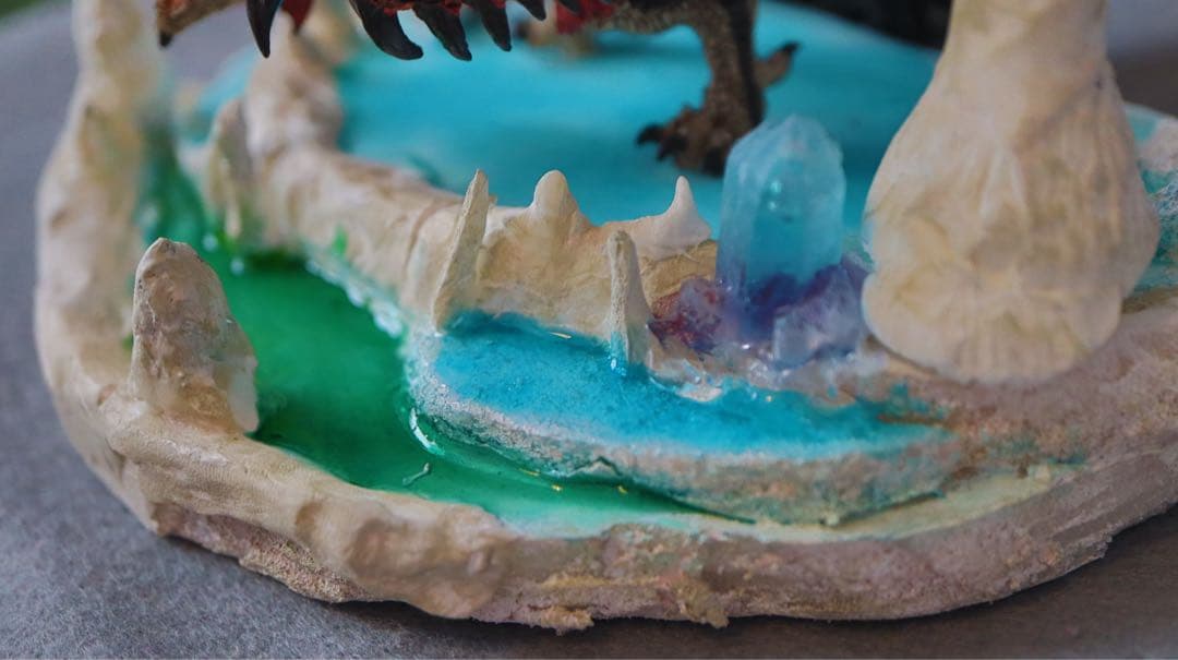 モンスターハンタージオラマ(溶岩洞リオレウス)