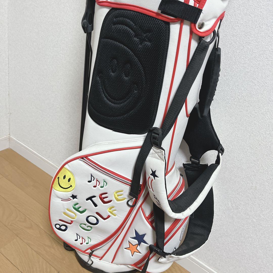 K121 BLUE TEE GOLF スタンド式キャディバッグ