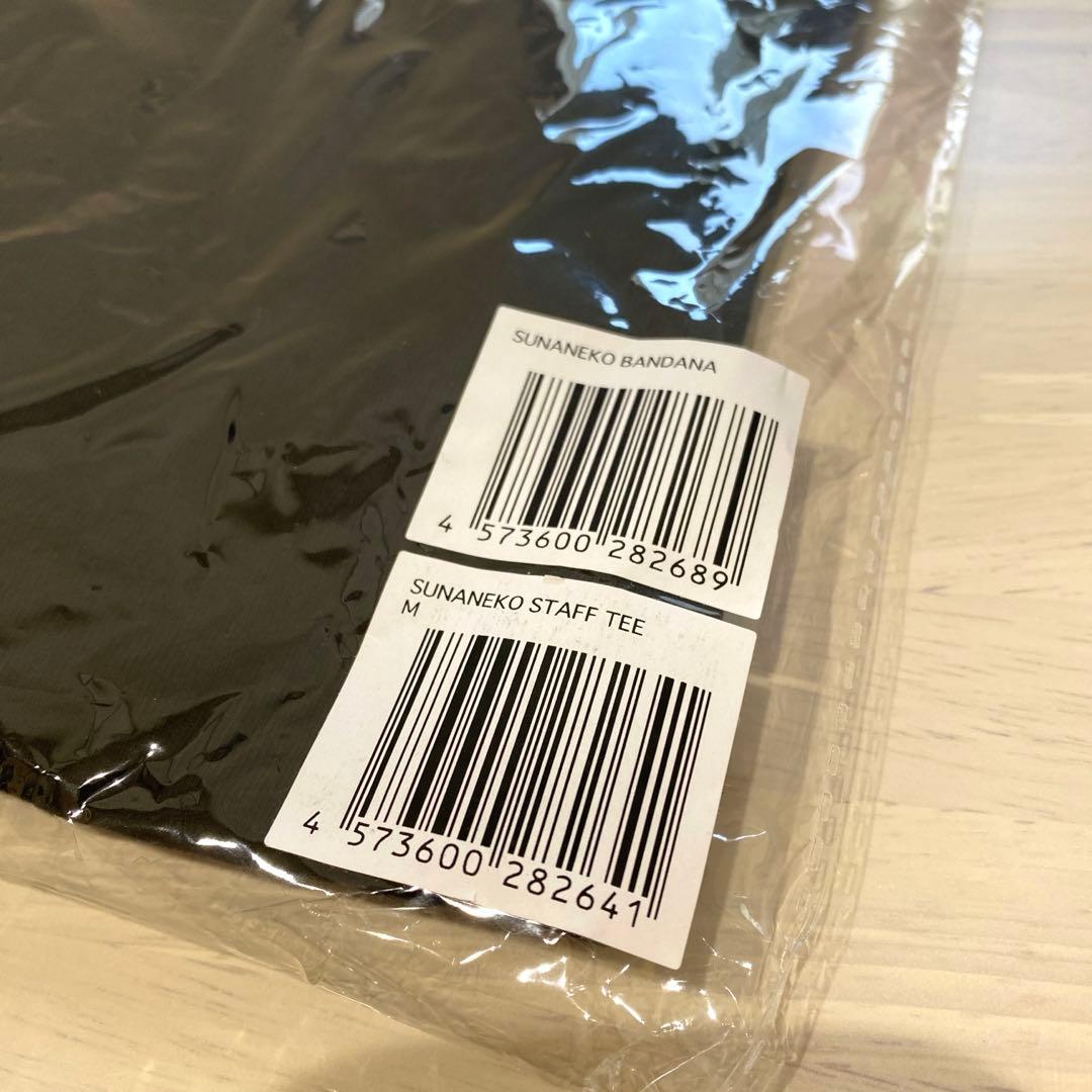 スナネコツアー スタッフTシャツ & バンダナ Mサイズ