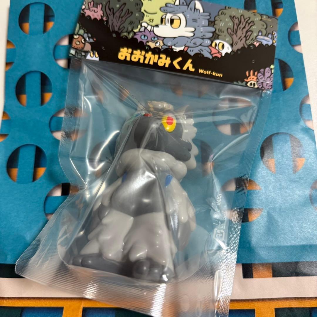 あらいきりこ おおかみくん GAME COLOR GRAY ソフビ フィギュア