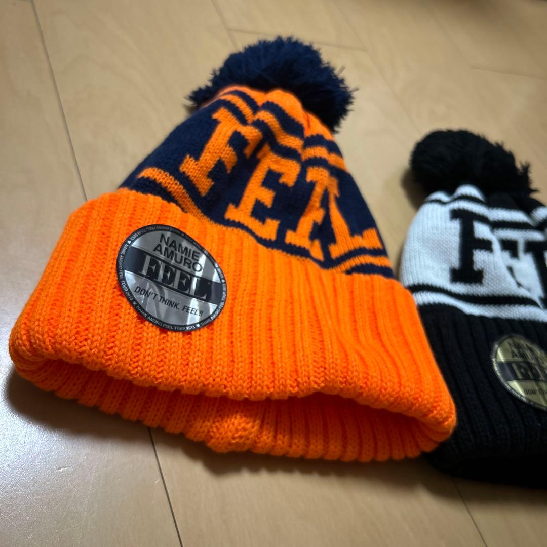 【即購入ok!!】安室奈美恵 FEEL ツアー ニットキャップ2色セット