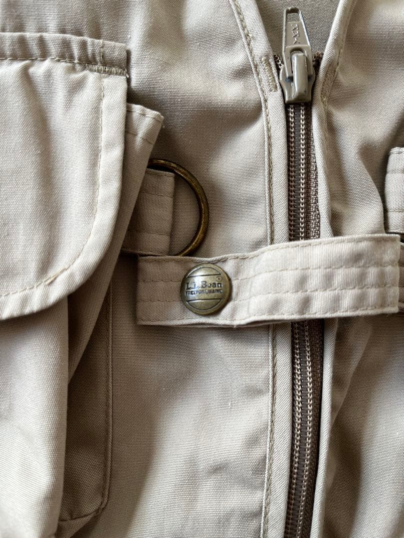 L.L.Bean90'フィッシングベスト　『山タグ』Lサイズ