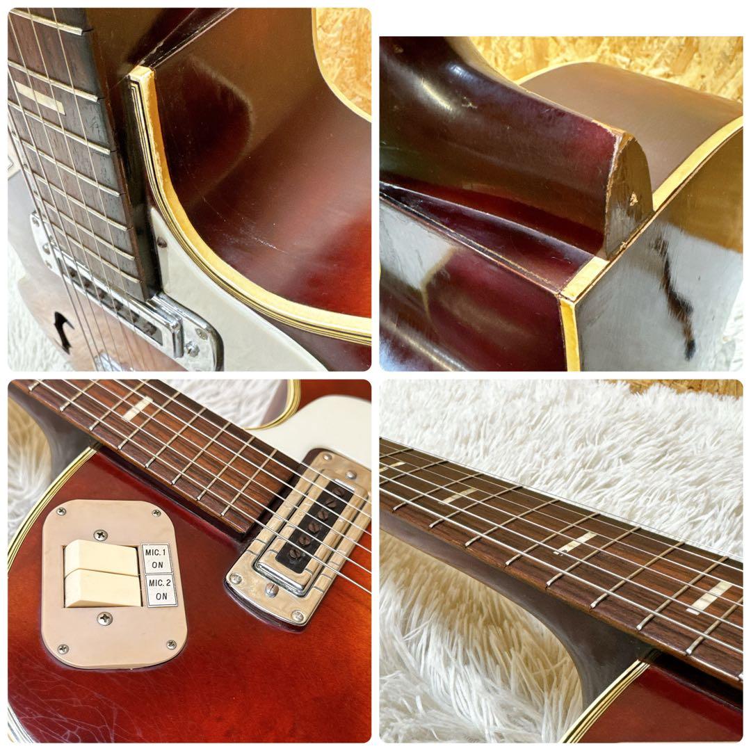 1960年代 TEISCO EP-14 フルアコ テスコ 日本製 ビザール