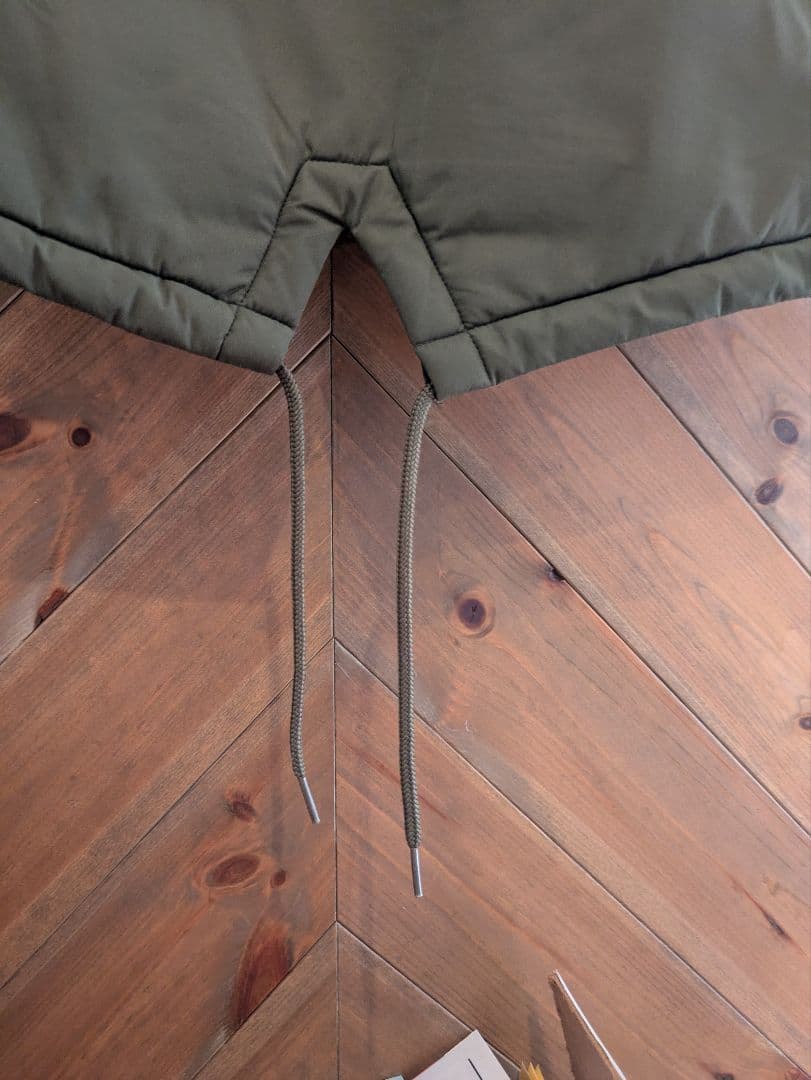 ルースイソンブラ オリーブ グリーン トリカゴ ベンチコート