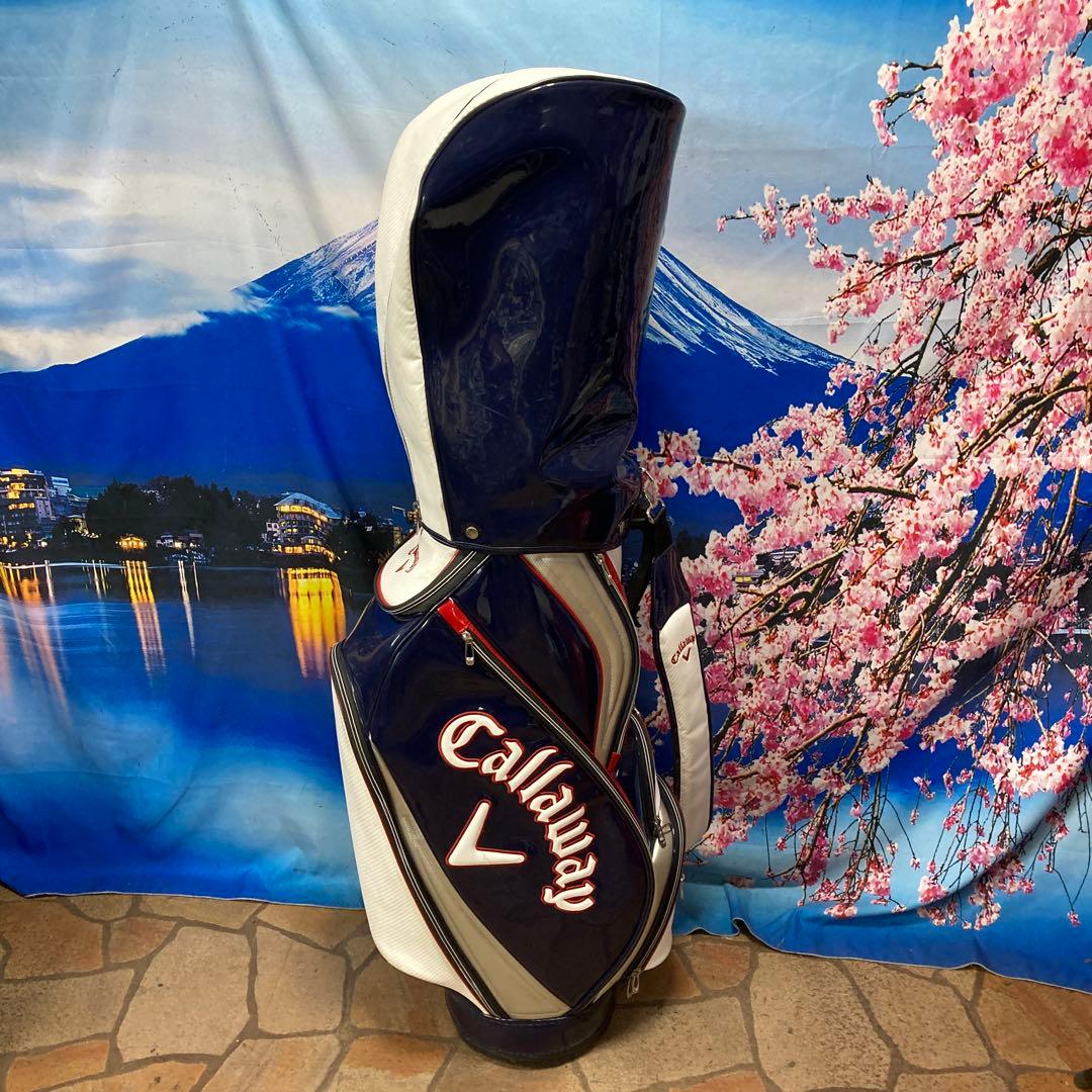 寶BU-1102 callaway SOLID17JMキャディバッグ エナメル