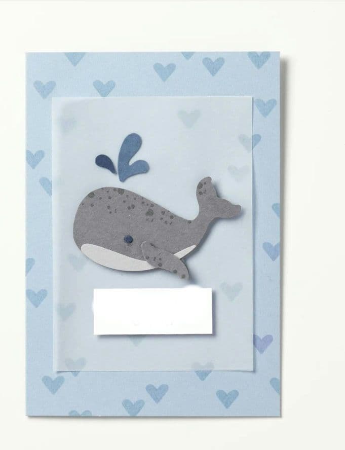 再値下げ！未使用　くじらパンチ＆スタンプ　スタンピンアップ