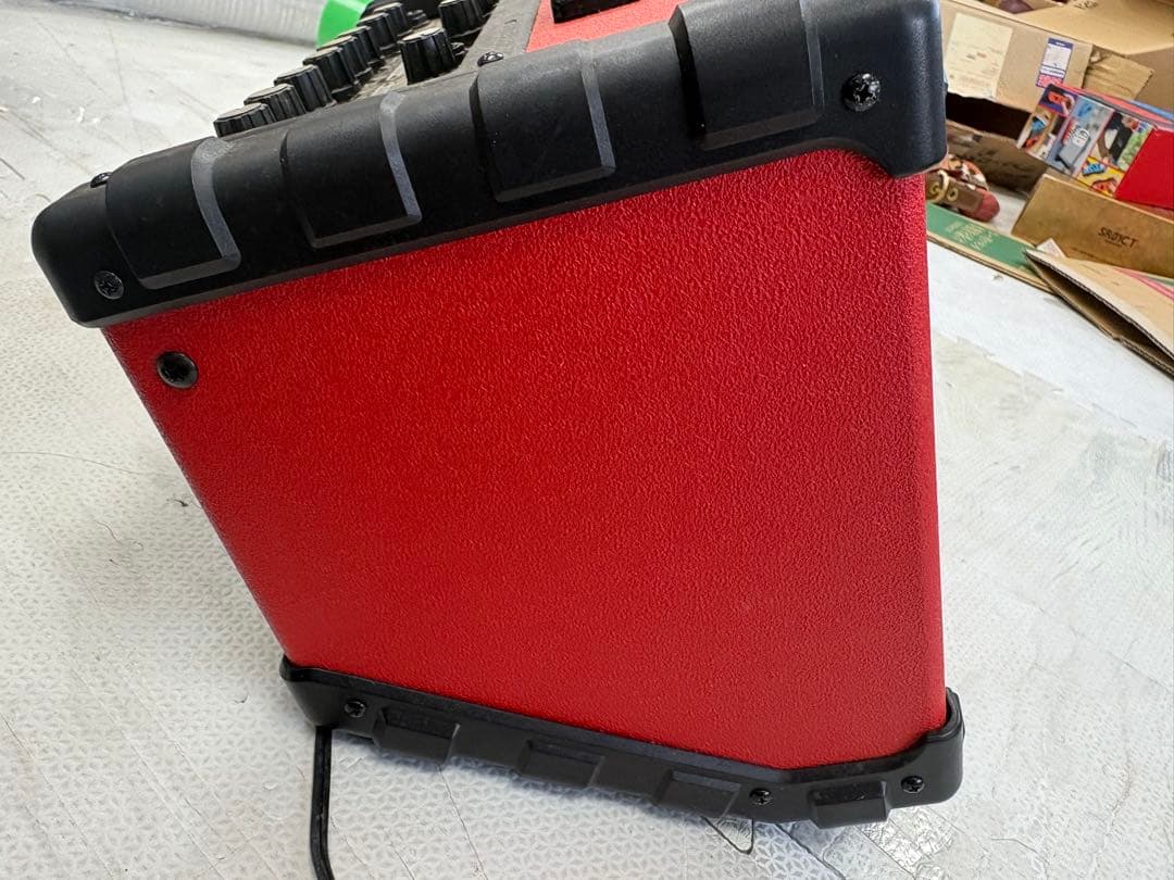 CUBE Street アンプ 赤色 付属品付き