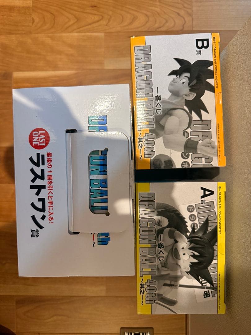 一番くじ ドラゴンボール 40th フィギュア3点