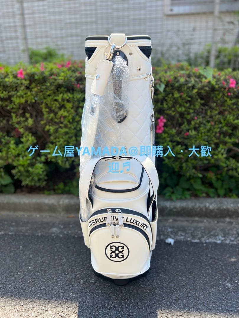 G/FORE ジーフォア ゴルフ キャディバッグ スタンド式 ホワイト 男女兼用