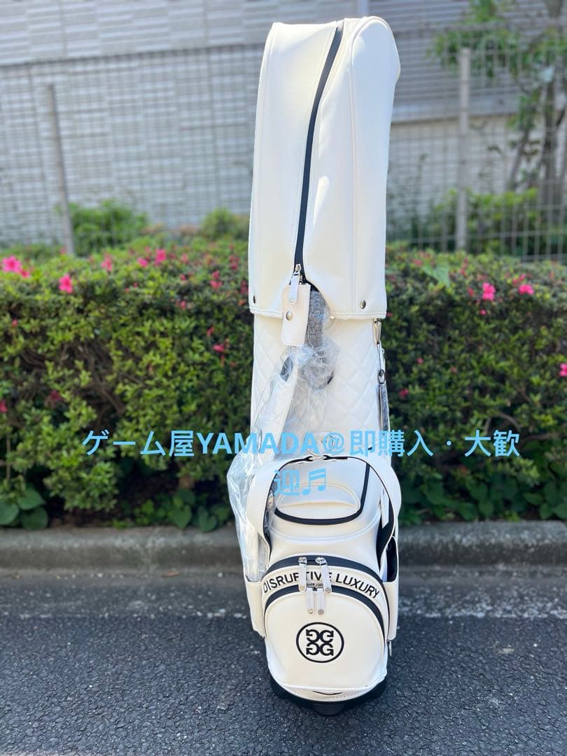 G/FORE ジーフォア ゴルフ キャディバッグ スタンド式 ホワイト 男女兼用