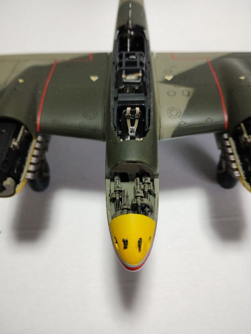 プラモデル完成機　1/48　メッサーシュミットBf110D-3