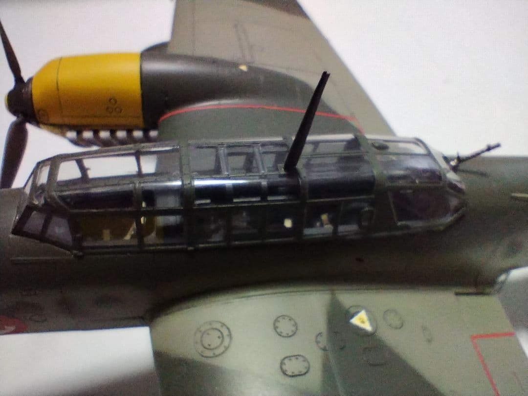 プラモデル完成機　1/48　メッサーシュミットBf110D-3