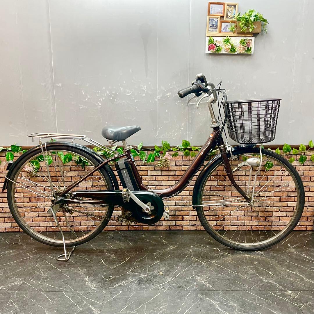 【70】電動自転車 YAMAHA PAS Natura ブラウン