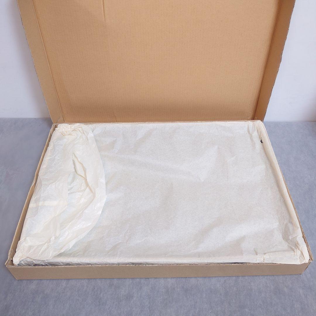 未使用 PC 賞状盆 金渕 54cm 黒と金 約55x38x5.5cm