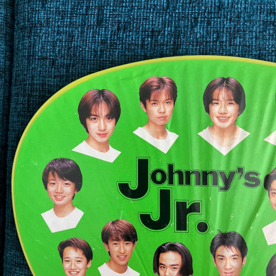 嵐メンバーJohnny's Jr. 時代のうちわ