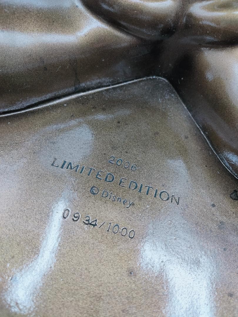 ミッキーマウス アニバーサリー 特大 ブロンズ像 2006 1000体限定 ①