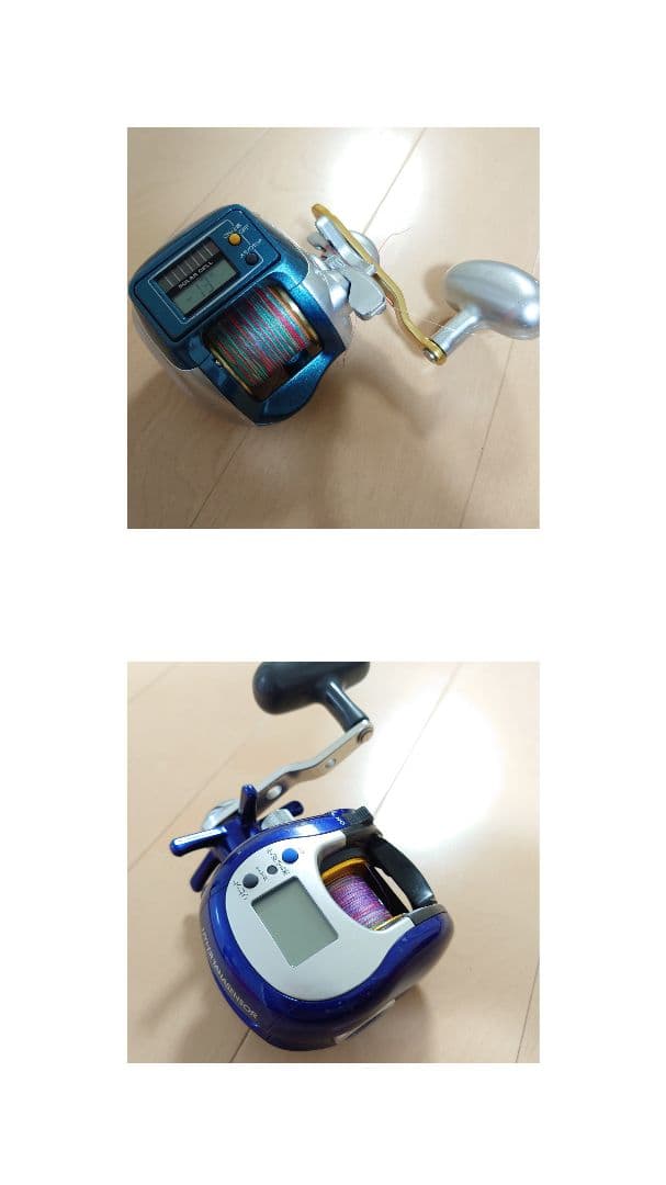 2個セット割安 DAIWA SHIMANO デジタル表示 フィッシングリール