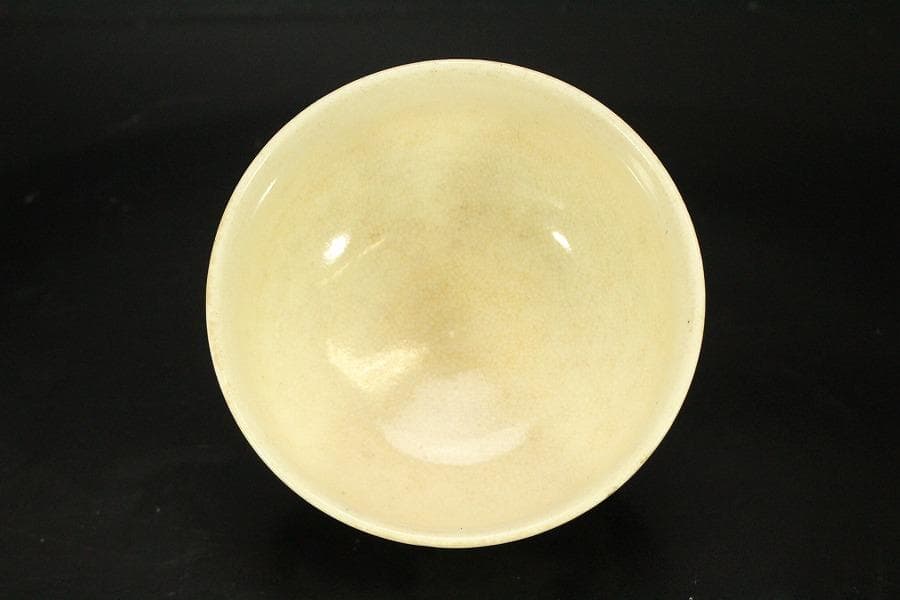 茶道具 古い 九谷 色絵 獅子紋 茶碗(LC728)