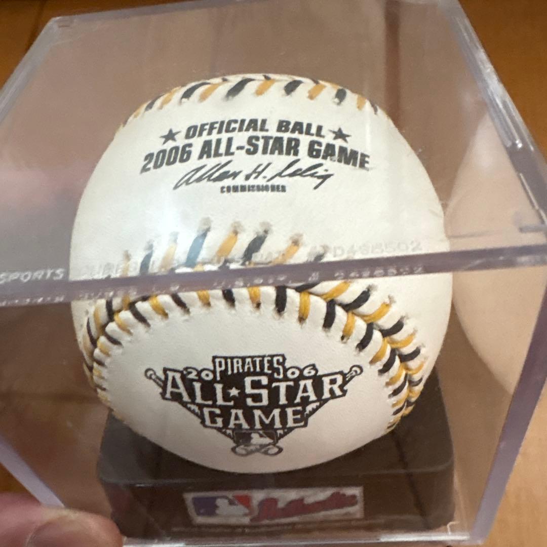 MLB2006年オールスターゲーム公式ボール ケース付き　パイレーツモデル