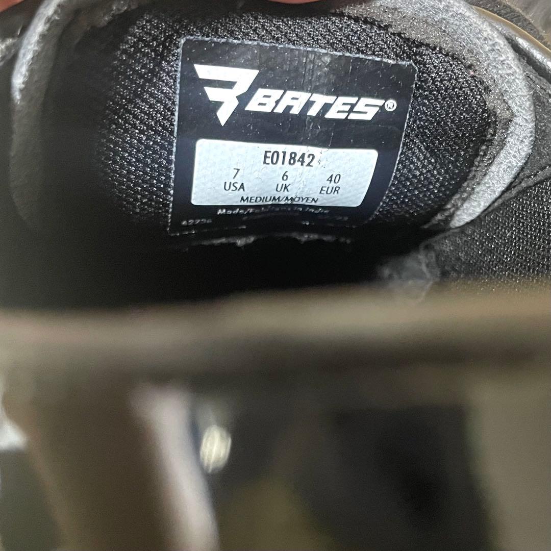 【美品】BATES ベイツ サービスシューズ ハイグロス E01842 7M