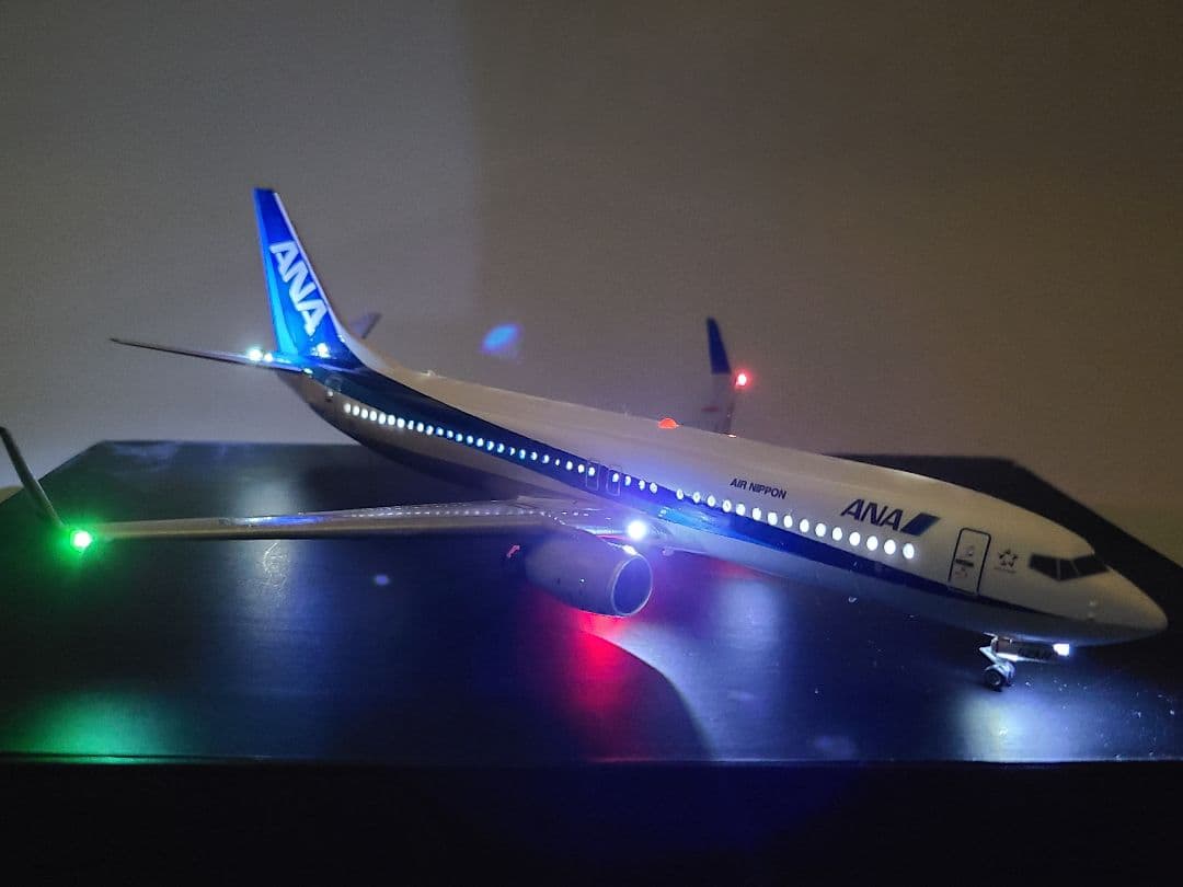 ANA BOEING 737-800 TRITON BLUE LED仕様完成品