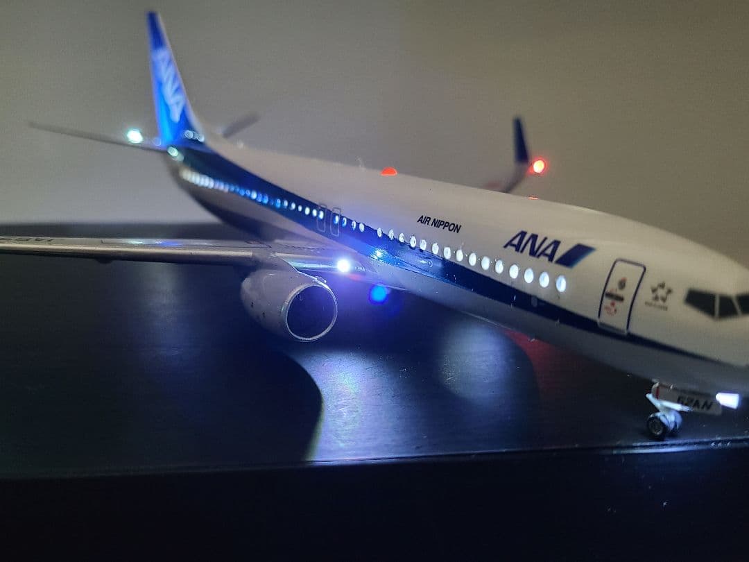ANA BOEING 737-800 TRITON BLUE LED仕様完成品